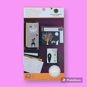 Martha Stewart Halloween Foil Transfer Kit